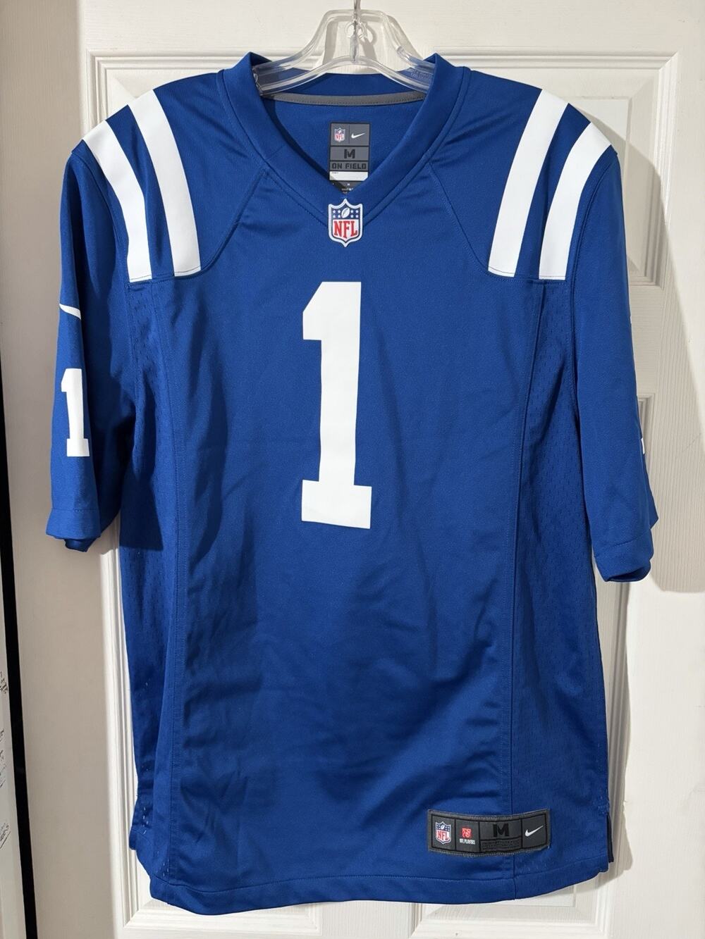 Nike On Field Pat McAfee Indianapolis Colts Jersey Mens Sz M